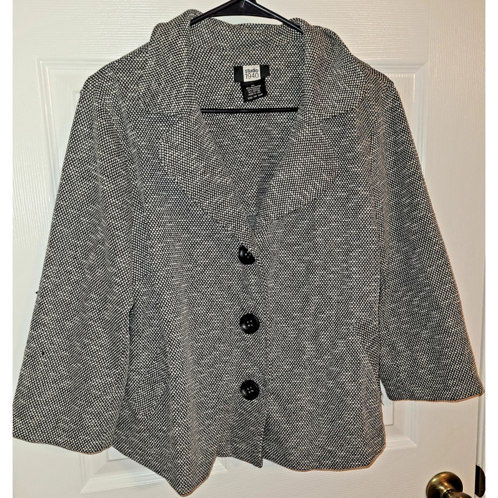 Printed Blazer